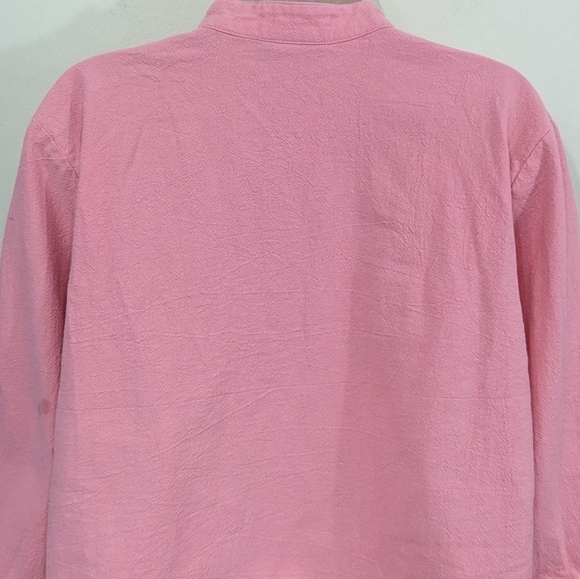 The Tog Shop Petites Half Button Popover Top Sz PL - Picture 8 of 12